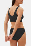 Marks & Spencer Padded Non Wired Full Coverage Cami Bra - Black Mix — thumbnail 2